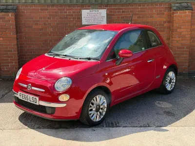 Used Fiat 500 Pop Star 69 HP (50 kW) 2015 Red Hatchback