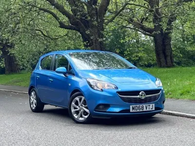 Używany Vauxhall Corsa 90 KM (66 kW) 2019 Niebieski Hatchback