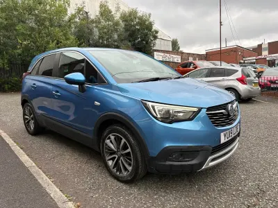 Used Vauxhall Crossland X Elite 110 HP (80 kW) 2019 Blue SUV