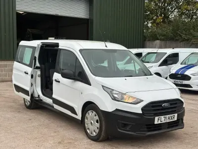 Used Ford Transit 100 HP (73 kW) 2021 White Van