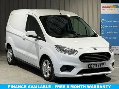 Used Ford Transit Courier Limited 100 HP (73 kW) 2020 White Van