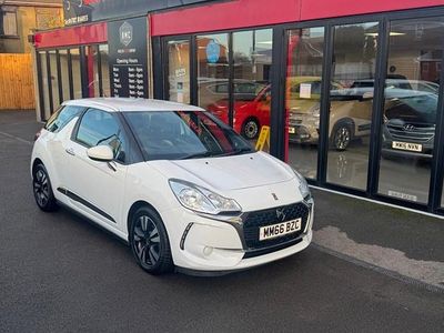 White Used 2016 DS Automobiles DS3 Chic Hatchback | £4,495 (Fair price)