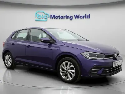 Used VW Polo Style 95 HP (69 kW) 2023 Purple Hatchback