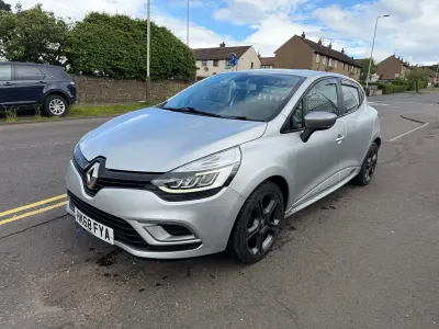 Used Renault Clio GT-Line 90 HP (66 kW) 2019 Silver Hatchback