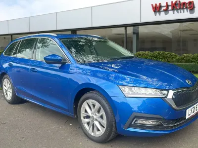 Used Skoda Octavia SE L 150 HP (110 kW) 2021 Blue Estate
