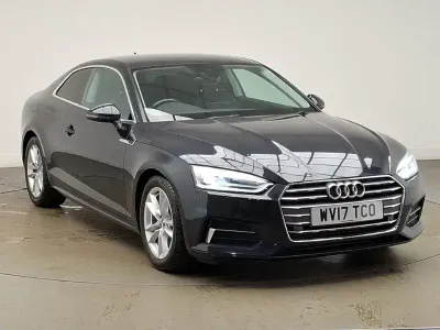 Used Audi A5 Sport 190 HP (139 kW) 2017 Blue Coupe