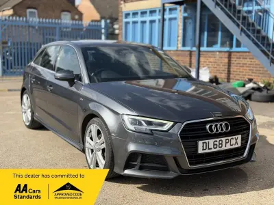 Used Audi A3 S-Line 2019 Grey Sedan