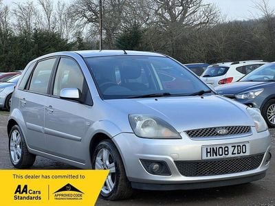 Used Ford Fiesta Zetec 2008 Silver Hatchback