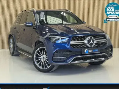 Used Mercedes GLE300 AMG Line Premium 245 HP (180 kW) 2021 Blue SUV