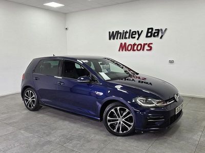Used VW Golf VII R-line Edition 150 HP (110 kW) 2020 Blue Hatchback