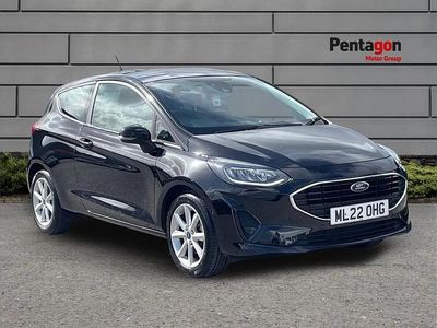 Used Ford Fiesta Trend 75 HP (55 kW) 2022 Black Hatchback