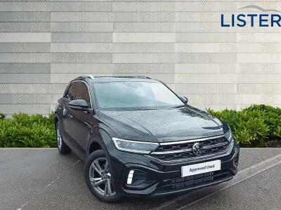 Used VW T-Roc R-line 150 HP (110 kW) 2025 Black SUV