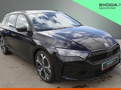 Used Skoda Octavia vRS 265 HP (194 kW) 2025 Black magic pearl effect Estate