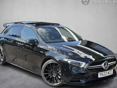 Used Mercedes A35 AMG Premium Plus 306 HP (225 kW) 2022 Black Hatchback