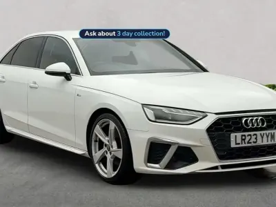 Usado Audi A4 S-Line 147 CV (108 kW) 2023 Blanco Berlina