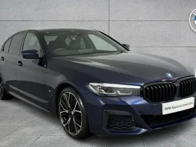 Used BMW 520 M Sport 187 HP (137 kW) 2022 Blue Sedan