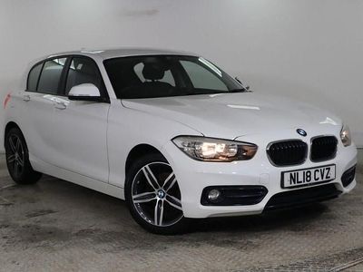 White Used 2018 BMW 118 Sport Line Hatchback | £9,975 (Good price)
