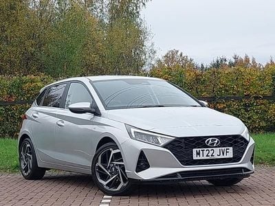Silver Used 2022 Hyundai i20 Premium Hatchback | £14,298 (Fair price)