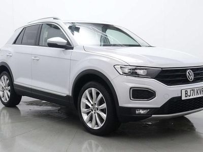 Silver Used 2021 VW T-Roc SEL SUV | £19,700 (Fair price)