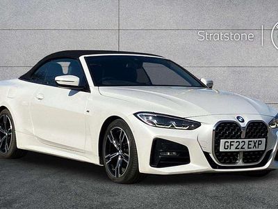 Used BMW 420 M Sport 190 HP (139 kW) 2022 White Cabriolet