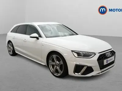 Used Audi A4 S-Line 150 HP (110 kW) 2023 White Estate