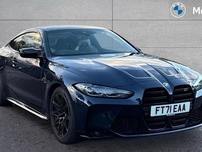 Tanzanite blue ii metallic Used 2022 BMW M4 Competition Edition Coupe | £46,023 (Good price)