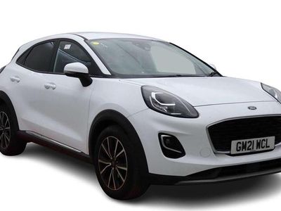 Used Ford Puma Titanium 125 HP (91 kW) 2021 White SUV