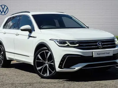 Used VW Tiguan R-line 150 HP (110 kW) 2023 White SUV