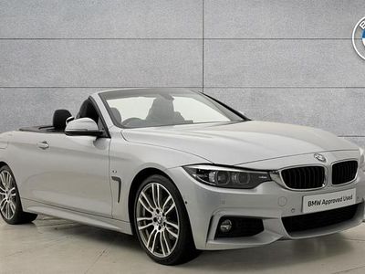 Used BMW 420 M Sport 187 HP (137 kW) 2018 Silver Cabriolet