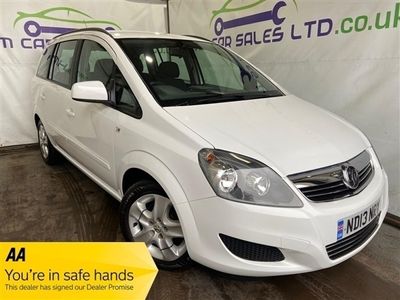 used Vauxhall Zafira 1.6 16V Exclusiv Euro 5 5dr