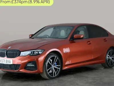 Used BMW 330e M Sport 292 HP (214 kW) 2022 Orange Sedan