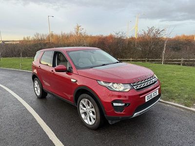Used Land Rover Discovery Sport HSE 180 HP (132 kW) 2016 Red SUV