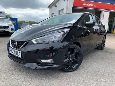 Used Nissan Micra S 2022 Black Hatchback