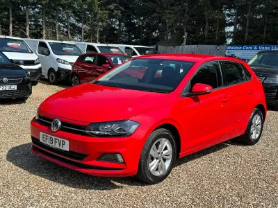 Used VW Polo Edition 2019 Red Hatchback