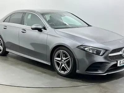 Used Mercedes A200 AMG line 150 HP (110 kW) 2020 Grey Sedan