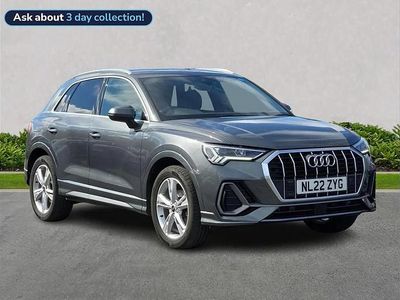 Used Audi Q3 S-Line 150 HP (110 kW) 2022 Grey SUV