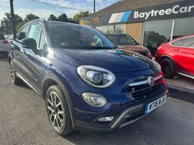 Used Fiat 500X Cross Plus 140 HP (102 kW) 2016 Blue SUV