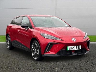 Used MG MG4 EV Trophy 319 kW (435 HP) 2023 Red Hatchback