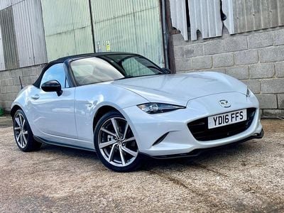 Ceramic silver Used 2016 Mazda MX5 Inclusive Cabriolet | £12,550 (Good price)