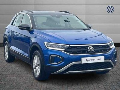Used VW T-Roc Life 110 HP (80 kW) 2023 Blue SUV