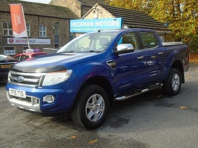 Blue Used 2015 Ford Ranger Limited Pickup | £6,999