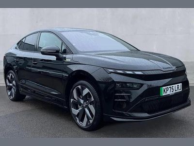 Black Used 2025 Skoda Enyaq iV vRS SUV | £42,307