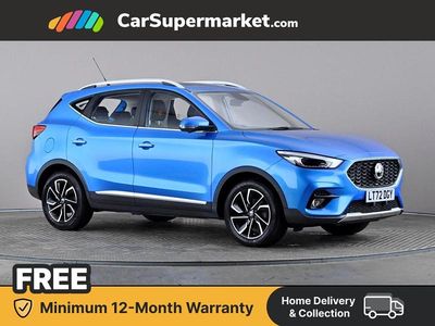 Used MG ZS Exclusive 2022 Blue Hatchback