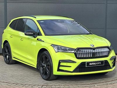 Used Skoda Enyaq iV vRS 219 kW (299 HP) 2023 Green SUV