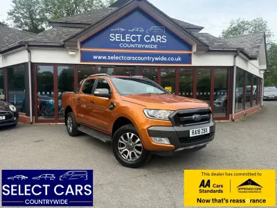 Used Ford Ranger Wildtrack 200 HP (147 kW) 2018 Orange Pickup