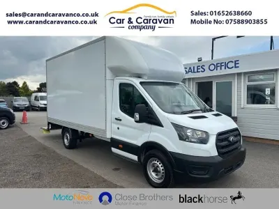 Used Ford Transit 130 HP (95 kW) 2023 White Cabriolet