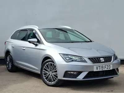 Used Seat Leon XCELLENCE Lux 190 HP (139 kW) 2019 Silver Estate
