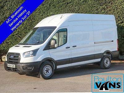 Used Ford Transit 105 HP (77 kW) 2024 White Van