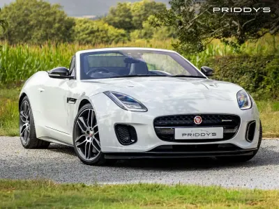 Used Jaguar F-Type R-Dynamic 380 HP (279 kW) 2018 White Cabriolet