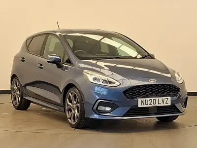 Used Ford Fiesta ST-Line 95 HP (69 kW) 2020 Blue Hatchback